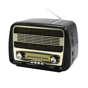 Επαναφορτιζόμενο Retro Ραδιόφωνο Bluetooth