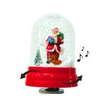Χριστουγεννιάτικη Κουρδιστή Χιονόμπαλα με Μουσική