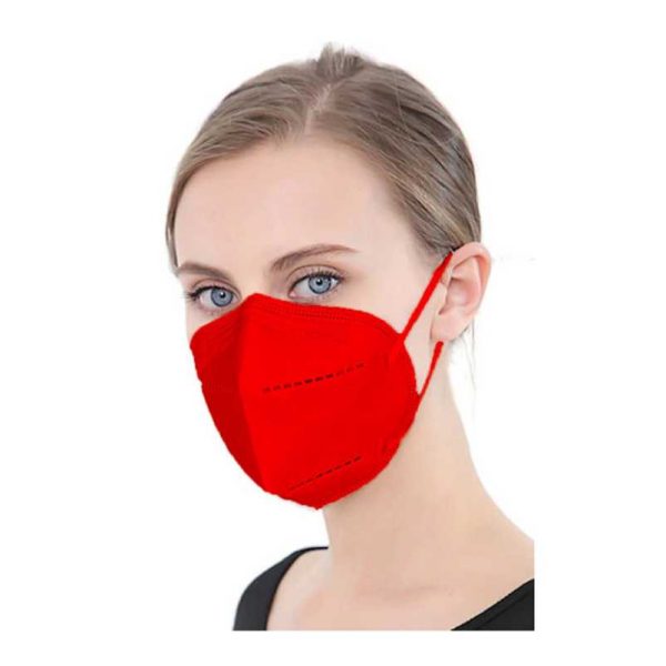 Μάσκα Προστασίας KN95 FFP2 Κόκκινο