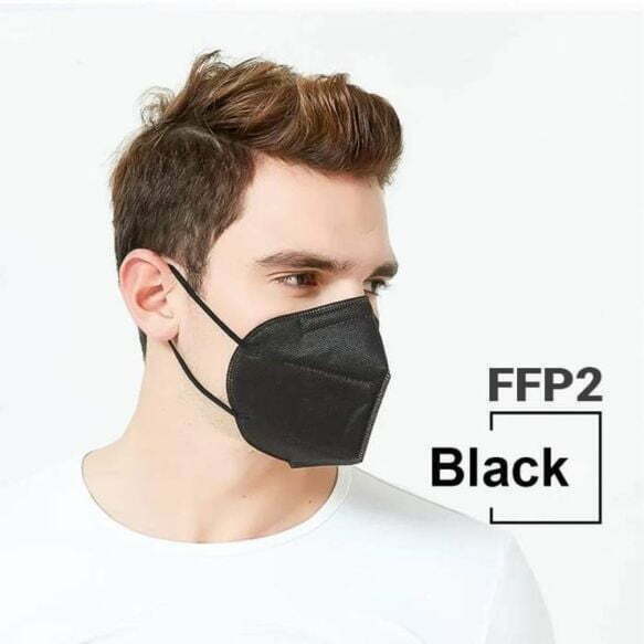Μάσκα Προστασίας KN95 FFP2 Μαύρο