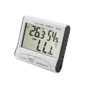 Υγρόμετρο Θερμόμετρο Εσωτερικού & Εξωτερικού Χώρου