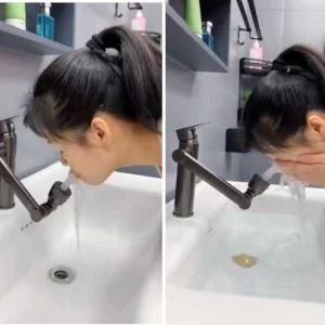 Μπαταρία Νιπτήρα Pull-Out Περιστρεφόμενη 360ᵒ