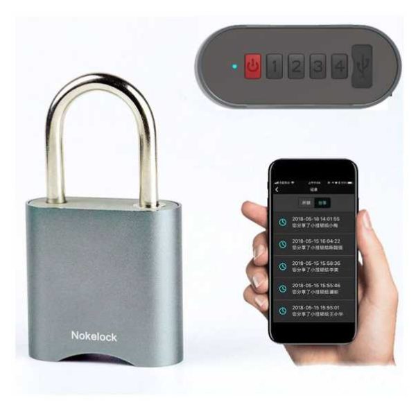 Κλειδαριά Ασφαλείας με Σύνδεση Bluetooth