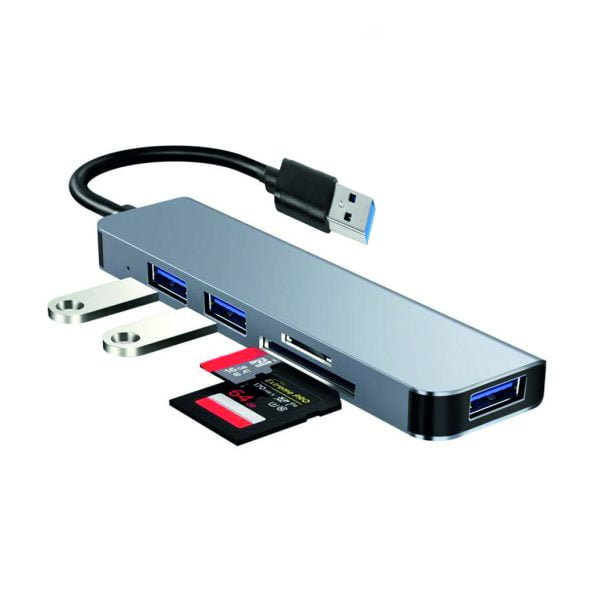 USB Hub 5 Θυρών με Σύνδεση USB-A