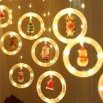 Χριστουγεννιάτικη Κουρτίνα με Φωτισμό Led
