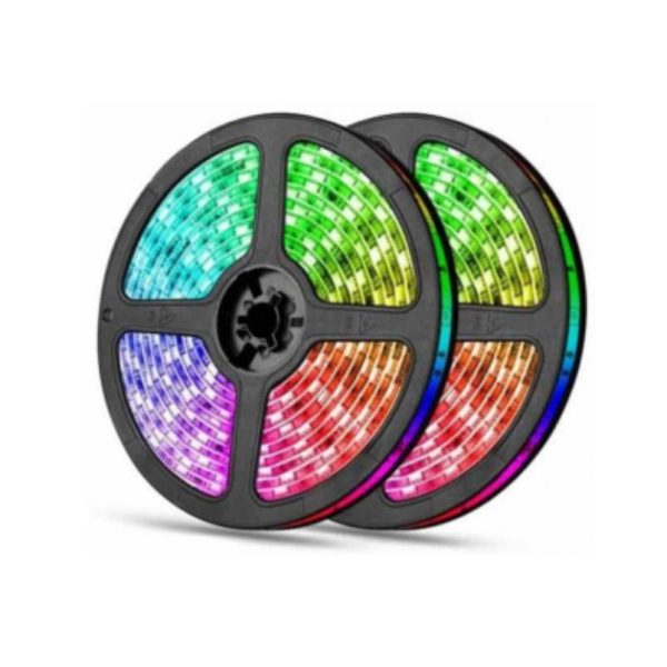 Σετ Ταινίες RGB Led σε Σχήμα Πυροτεχνήματος με App Εφαρμογή