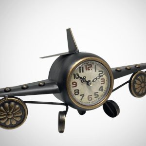 Επιτραπέζιο Ρολόι Vintage Αεροπλάνο