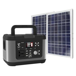 Επαναφορτιζόμενο Φορητό Σύστημα UPS 500W με Ηλιακή Ενέργεια