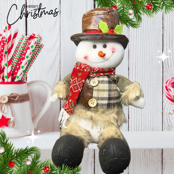 Χριστουγεννιάτικο Διακοσμητικό Άγιος Βασίλης- Χιονάνθρωπος