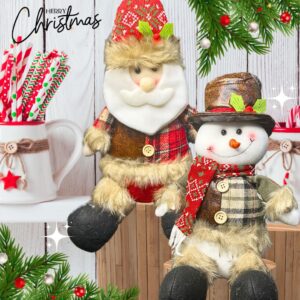 Χριστουγεννιάτικο Διακοσμητικό Άγιος Βασίλης- Χιονάνθρωπος
