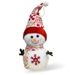 Χριστουγεννιάτικο Διακοσμητικό Χιονάνθρωπος 30cm