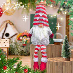 Χριστουγεννιάτικο Διακοσμητικό Gnome 50×17cm