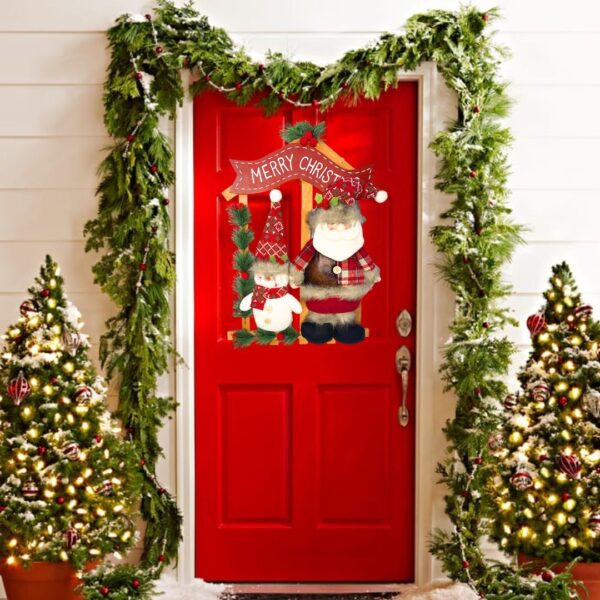 Χριστουγεννιάτικο Διακοσμητικό Πόρτας Άγιος Βασίλης