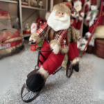 Διακοσμητικό Ποδήλατο Santa Claus - Snowman
