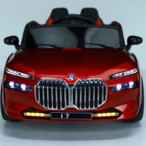 Παιδικό Ηλεκτροκίνητο Αυτοκίνητο με Τηλεκοντρόλ Τύπου BMW i7 Κόκκινο