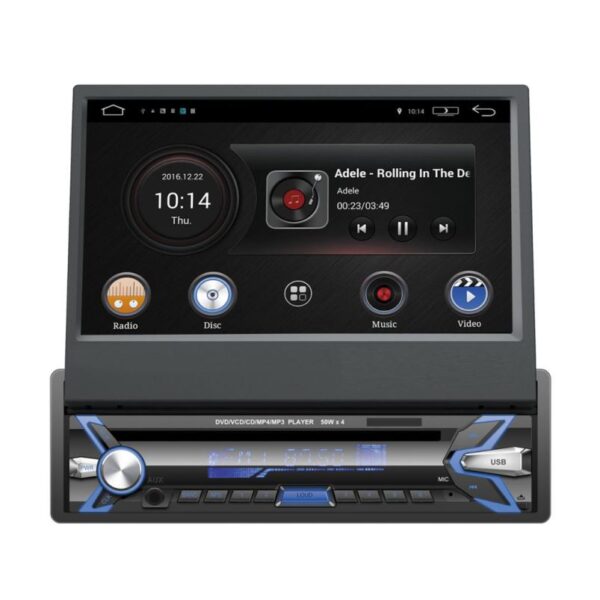 Αναδιπλούμενη Οθόνη 1Din Android / GPS / CD-DVD 7"