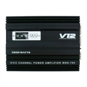 Ενισχυτής Αυτοκινήτου Τετρακάναλος 3800W