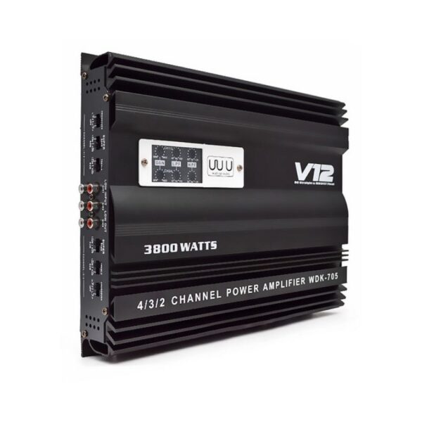 Ενισχυτής Αυτοκινήτου Τετρακάναλος 3800W