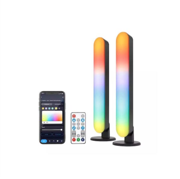 Διακοσμητικό Φωτιστικό Μπάρα LED RGB 2 Τεμάχια