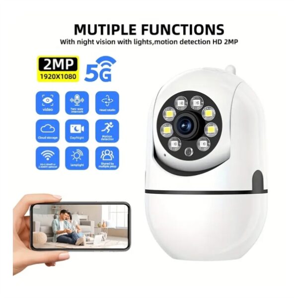 Περιστρεφόμενη Smart Κάμερα Home
