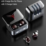 Ασύρματα Ακουστικά Bluetooth με Θήκη Φόρτισης LED