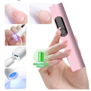 Επαναφορτιζόμενη Φορητή Λάμπα Νυχιών