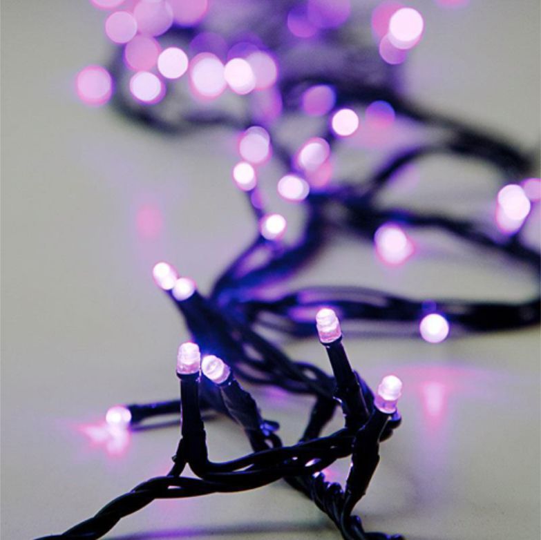 100-xristougenniatika-lampakia-led-mov 100 Χριστουγεννιάτικα Λαμπάκια Led Μωβ