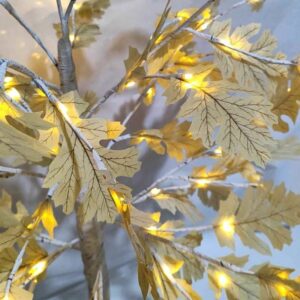 Διακοσμητικό Δέντρο Led 1.80m με Φύλλα