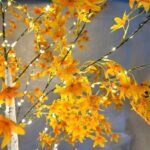 Διακοσμητικό Δέντρο Led 1.80m με Φύλλα