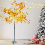 Διακοσμητικό Δέντρο Led 1.80m με Φύλλα