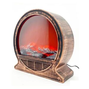 Διακοσμητικό LED Τζάκι Στρογγυλό 31cm