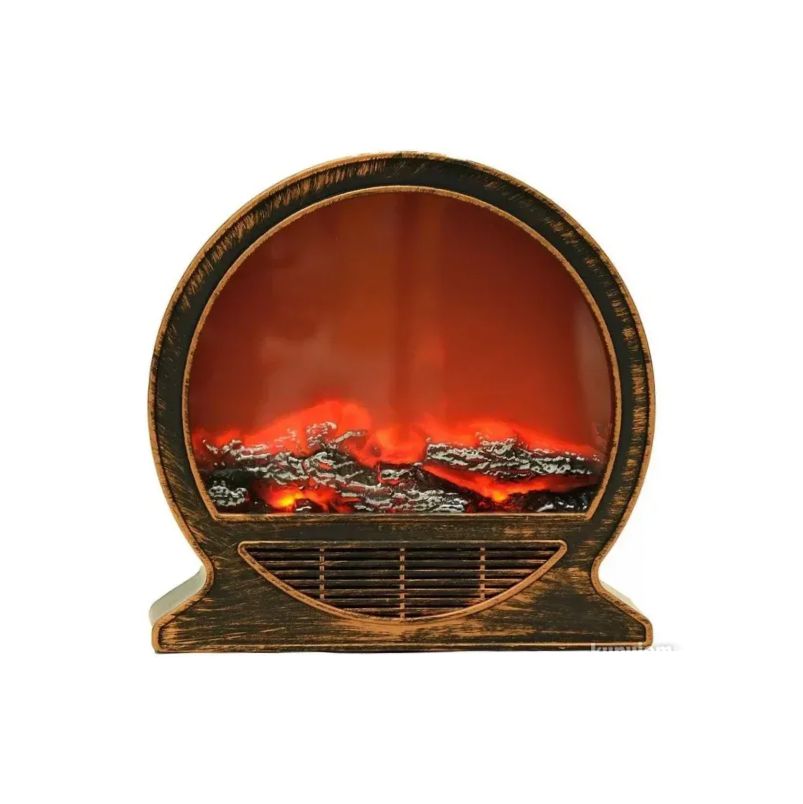 Διακοσμητικό LED Τζάκι Στρογγυλό 31cm Διακοσμητικό LED Τζάκι Στρογγυλό 31cm