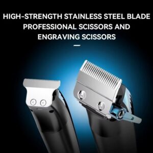 Σετ 4 σε 1 Επαναφορτιζόμενη Κουρευτική - Ξυριστική Μηχανή