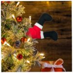 Χριστουγεννιάτικο Διακοσμητικό Δέντρου Κινούμενα Πόδια Άγιου Βασίλη