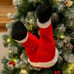 Χριστουγεννιάτικο Διακοσμητικό Δέντρου Κινούμενα Πόδια Άγιου Βασίλη