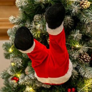 Χριστουγεννιάτικο Διακοσμητικό Δέντρου Κινούμενα Πόδια Άγιου Βασίλη