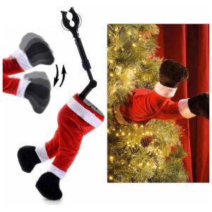 Χριστουγεννιάτικο Διακοσμητικό Δέντρου Κινούμενα Πόδια Άγιου Βασίλη