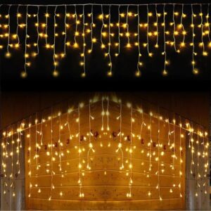 Χριστουγεννιάτικη Ασύμμετρη Κουρτίνα Led