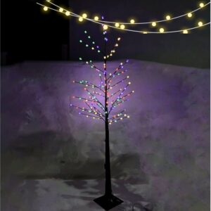 Διακοσμητικό Δέντρο Led Rgb1.80m