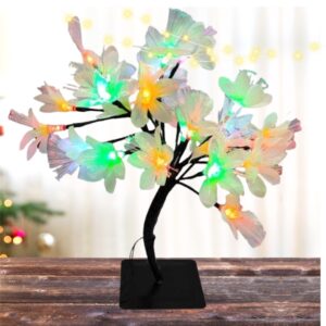 Διακοσμητικό Δέντρο Led Rgb με Λουλουδάκια