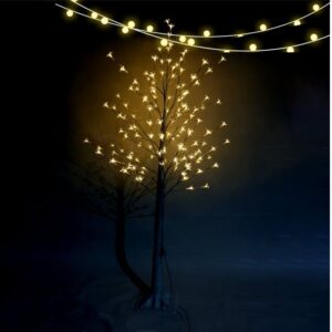 Διακοσμητικό Δέντρο Led Θερμό 1.50m