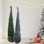 Διακοσμητικό Χριστουγεννιάτικο Δέντρο Κώνος 155m