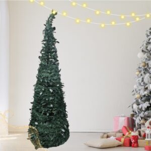 Διακοσμητικό Χριστουγεννιάτικο Πράσινο Δέντρο Κώνος 190cm