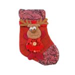 Χριστουγεννιάτικη Διακοσμητική Κάλτσα Red
