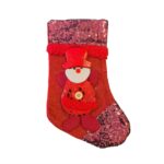 Χριστουγεννιάτικη Διακοσμητική Κάλτσα Red