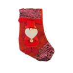 Χριστουγεννιάτικη Διακοσμητική Κάλτσα Red
