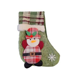 Χριστουγεννιάτικη Διακοσμητική Κάλτσα Snow