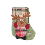 Χριστουγεννιάτικη Διακοσμητική Κάλτσα Snow