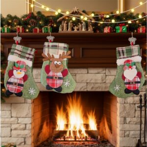 Χριστουγεννιάτικη Διακοσμητική Κάλτσα Snow