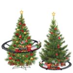 Χριστουγεννιάτικο Τρένο Δέντρου Άγ.Βασίλης με Φως και Μουσική